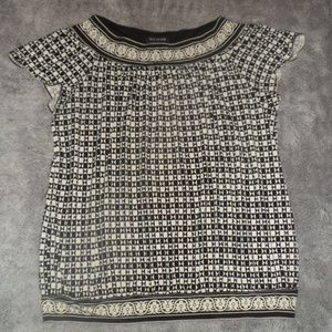 Max Edition Blouse - Flower and Diamond Pattern